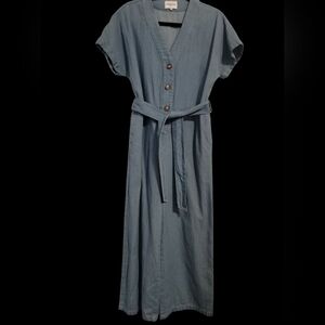 FRNCH Denim Blue One Piece Jumper